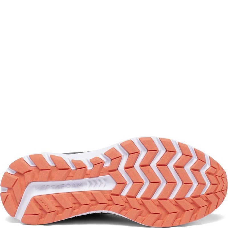 Saucony Women's Cohesion 13 Running Shoe, Alloy/Coral/Sky, 7.5 - Image 5